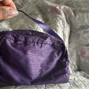 Mini authentic Purple Fendi bag